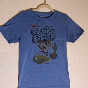 POST  Golden Crisp/ Suga Bear Blue Graphic T-shirt. Men’s M/ Women’s L